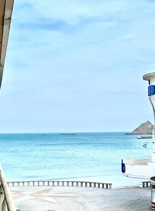 Les Bains Studio Vue Mer Pleneuf-Val-Andre Exteriér fotografie